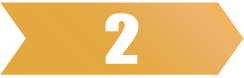 Gold colored arrow pointing right with the number 2