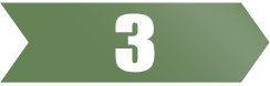 Green colored arrow pointing right with the number 3